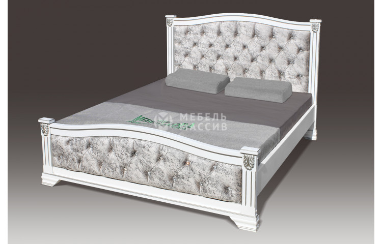 Кровать Азалия со стразами
