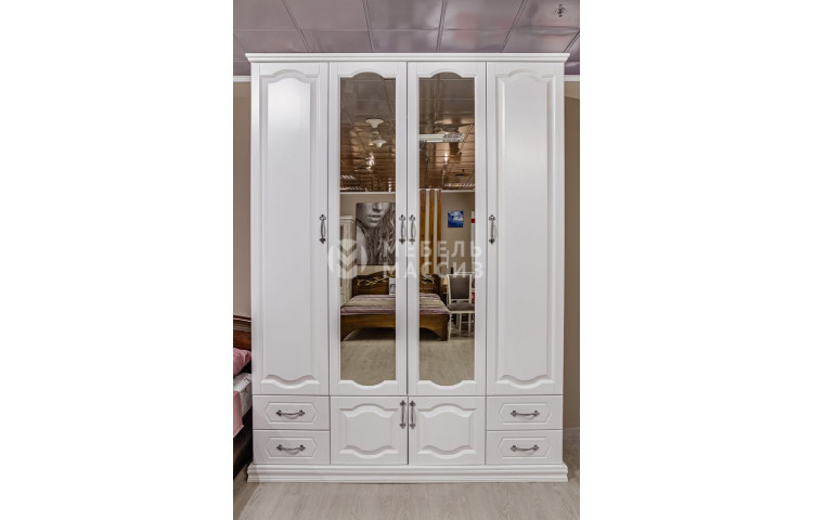 Шкаф 4-х створчатый из серии Лира